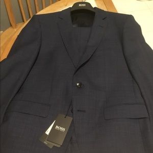 Dark blue Hugo Boss suit